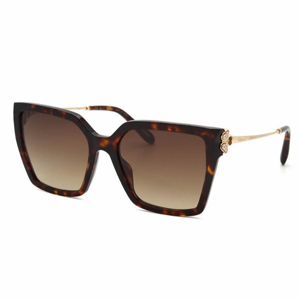New! Chopard SCH371S 0909 Happy Hearts Women Sunglasses, Authentic - Picture 2 of 11